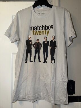 Matchbox Twenty Slow Dream Tour Graphic T Shirt Men’s Size Medium Used Pre Owned